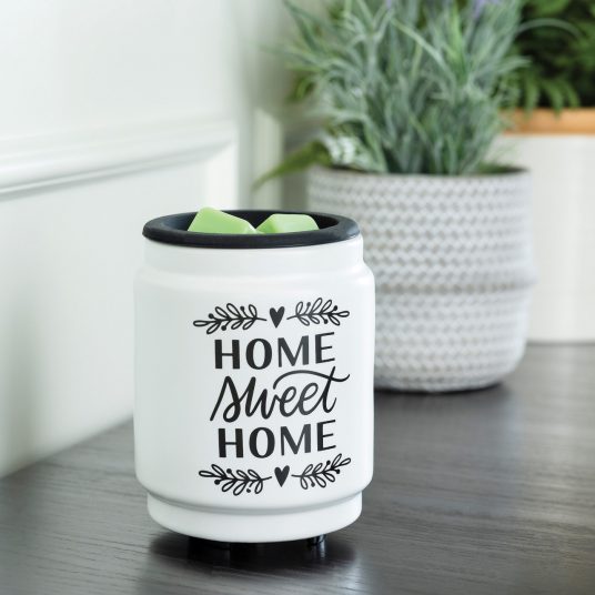 1-Home Sweet Home Wax Melt Warmer (Flip Dish)