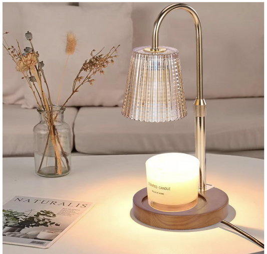 8-Gold Luna Warmer Lamp