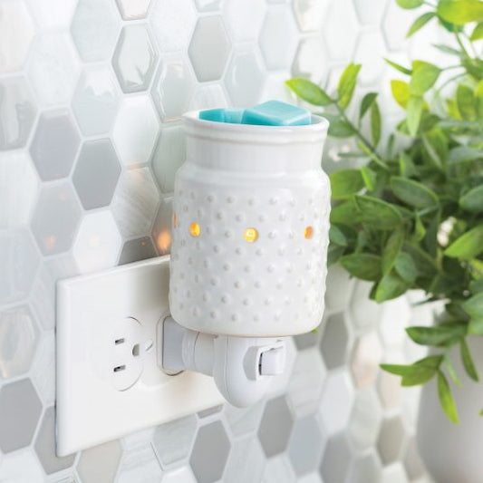 003-White Hobnail Pluggable Melter