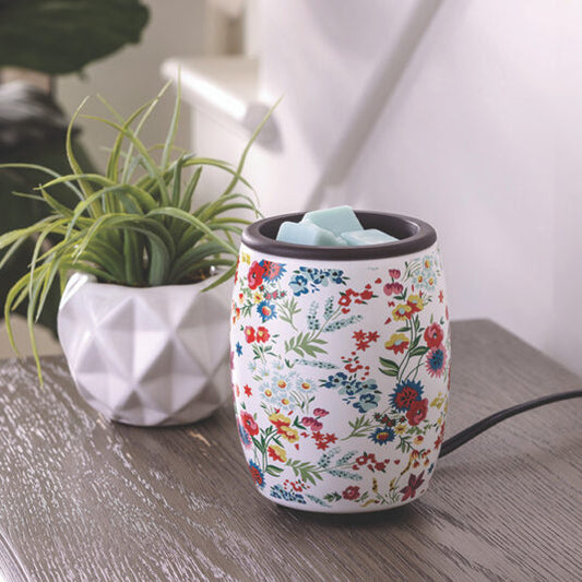 4-Wildflower wax melt warmer (flip dish)